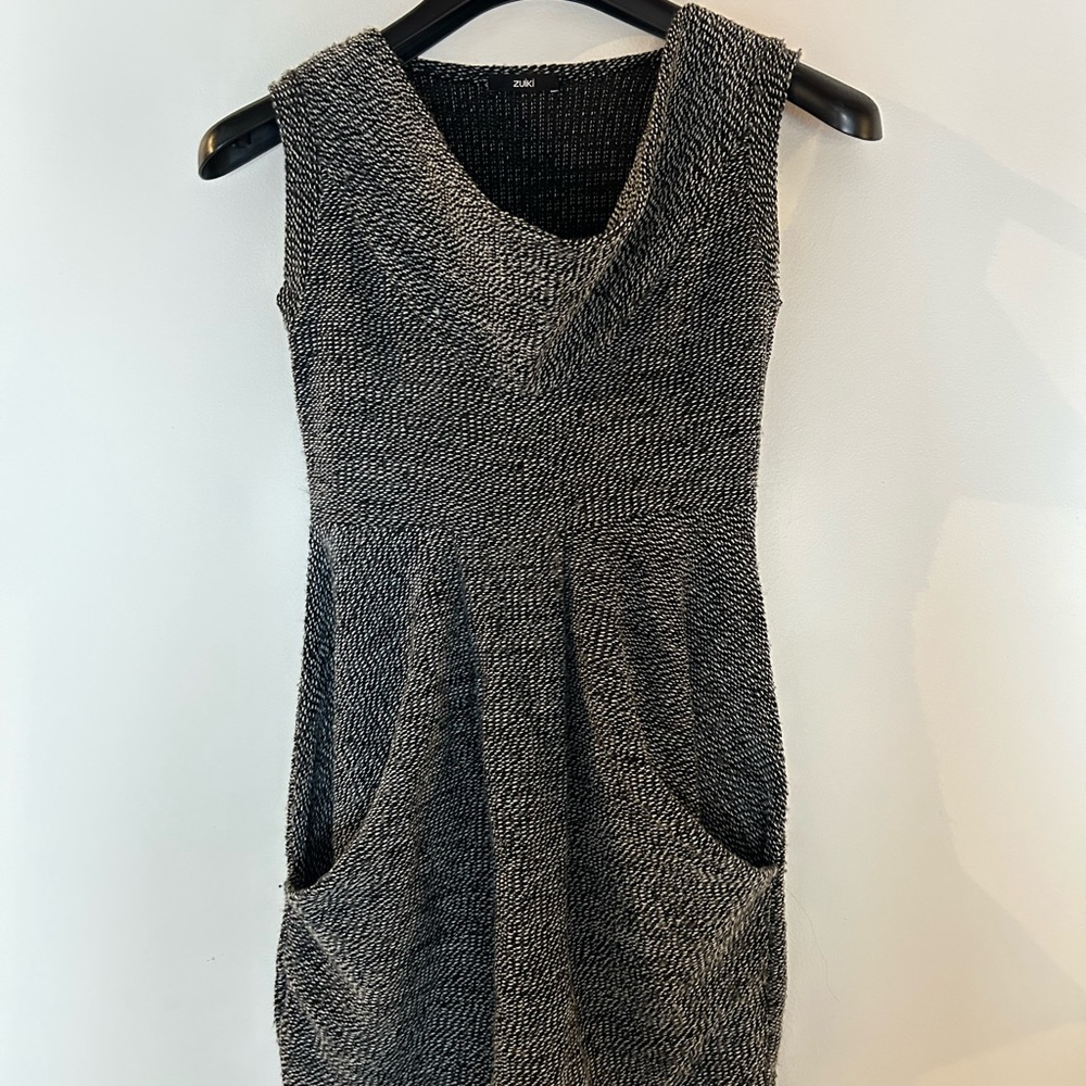 Wool dress. Small. Black and quite.